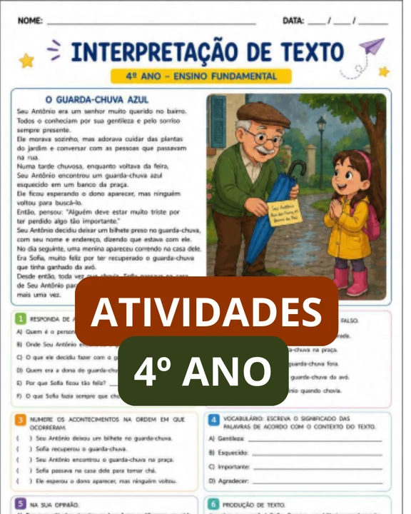 Página 4 de atividade do Método Salva Boletim